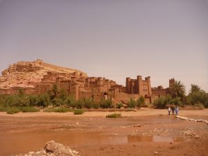 The Ksar of Ait Ben Haddou, the first stop of the tour