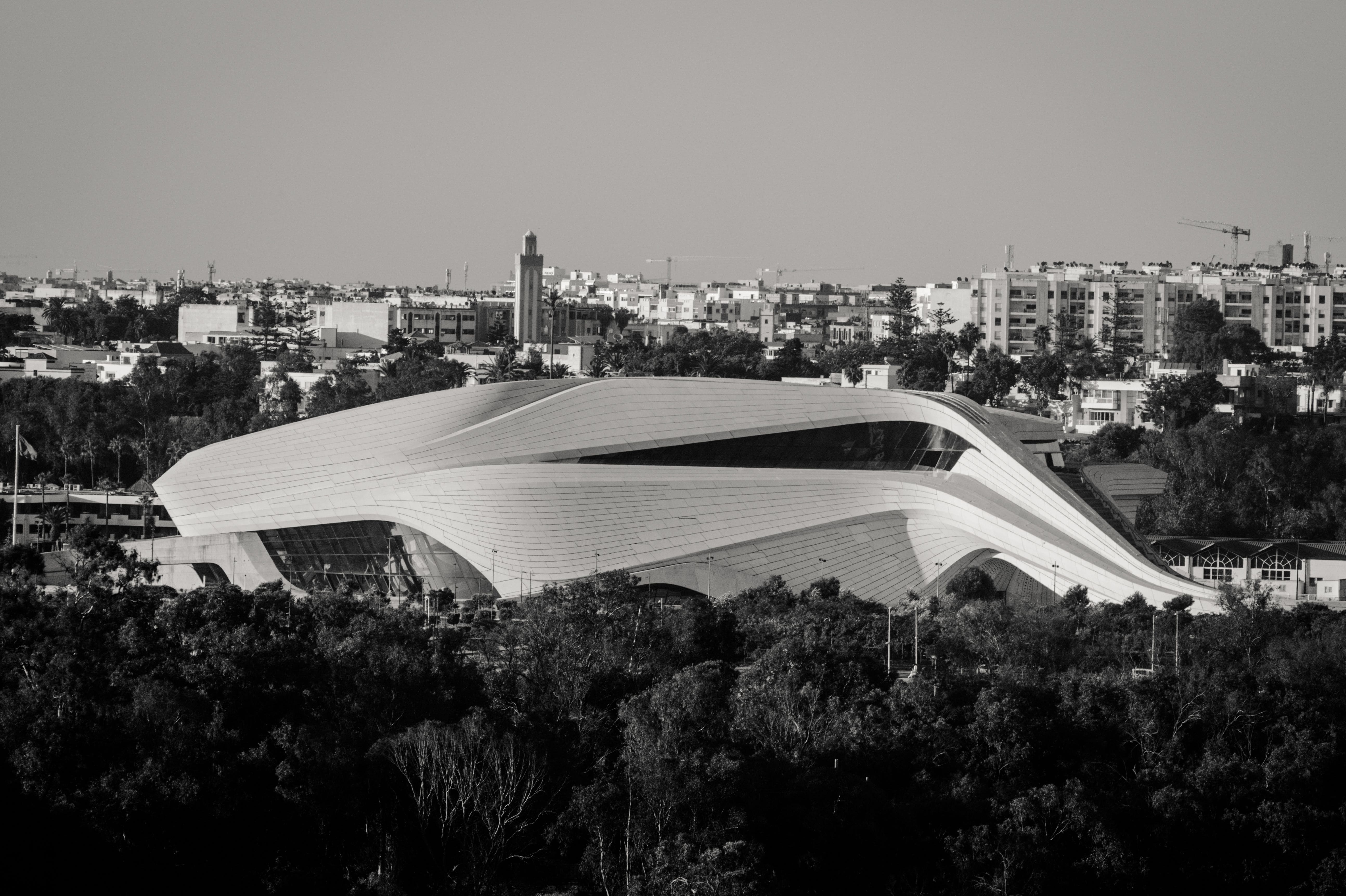 teatros en Marruecos: Teatro Real de Rabat junto al río Bouregreg